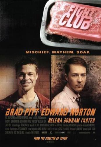 Fight Club movie poster - This is the Fight Club movie poster.