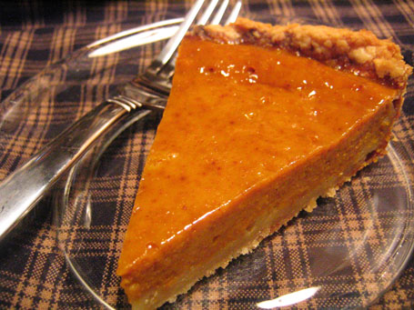 Pie - Pumpkin pie for desert...if you love pumpkin.