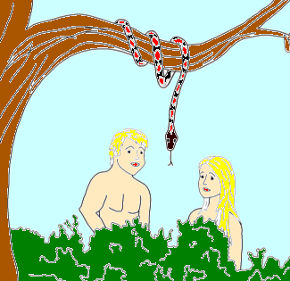 The Fall - The Garden of Eden was the home of Adam and Eve, the first two human beings. God was their "parent". Their behavior then was no different than the young people of today. They were defiant and didn't listen. They did their own thing and had to live with the results. The Fall - The Garden of Eden was the home of Adam and Eve, the first two human beings. God was their "parent". Their behavior then was no different than the young people of today. They were defiant and didn't listen. They did their own thing and had to live with the results.