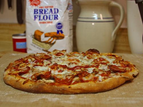 Pepperoni pizza - A good old pepperoni pizza