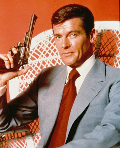 Roger Moore - Roger Moore as a James Bond....the second better James Bond for me.
