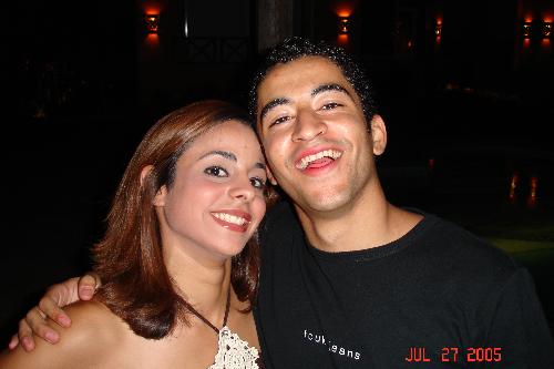 me and morta! - this is one of my best guy friends back in egypt! I miss him soo much! morty!!I love you!