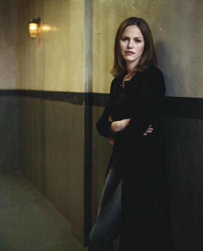 Sara - Image of Sara played by Jorja Fox from the tv show CSI