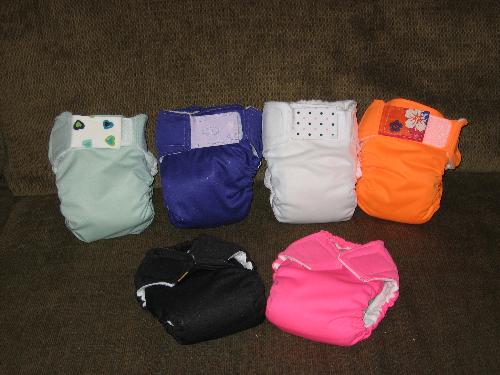 cloth diapers - these are recent trendytush diapers i've made for a special order. soon opening on hyenacart under the store name treasuretots