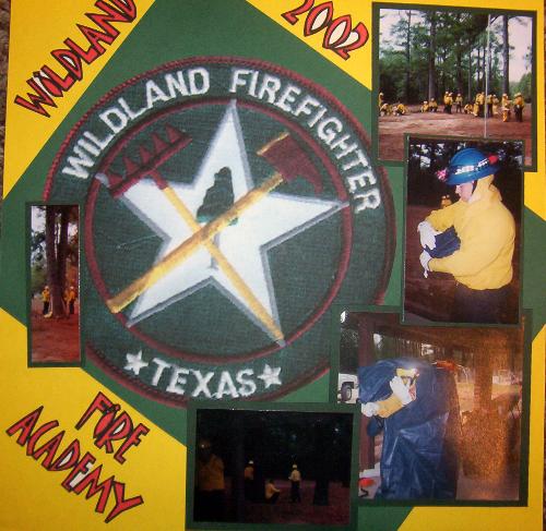 Wildland fire academy - Wildland fire academy held in Texas, learing to use a 'shake 'n bake' also known as a fire shelter