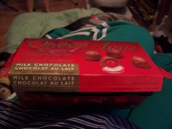 cherry chocolates! - this is my box of cherry chocolates!
