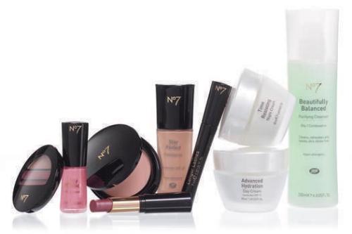 no7 range - make up range called no7