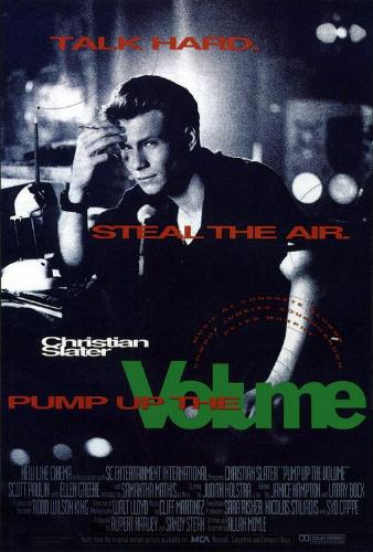 Pump Up The Volume movie poster - This is the movie poster for Pump Up The Volume starring Christian Slater.