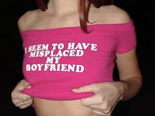 misplaced boyfriend - you better find him