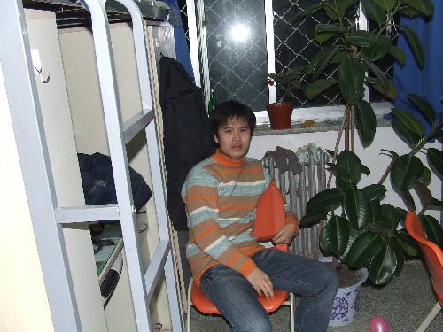 This is my - this is my,phoned in my living room .I am a postgraduate,learning in beijing.
