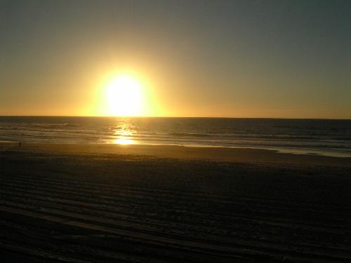Wonderfull sunset - Sunset in a beach