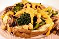 baked potatoe - baked potatoe filled with brocolli and cheese