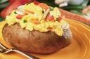 baked potatoe - veggie stuffed baked potatoe w/ cheese