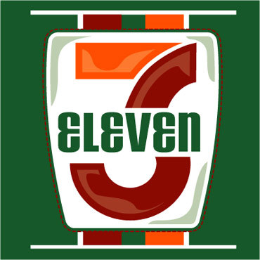 7-11 311 Photo - This is the 311 logo that mimics 7-11's logo design.
