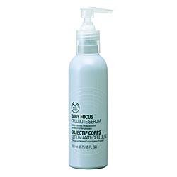 Body Focus Cellulite Serum - Visibly improves the appearance and texture of orange-peel skin. A lightweight gel that sinks into the skin to work deep beneath its surface. Regular use helps to breakdown fatty deposits within the skin, stimulate the flushing of toxins, strengthen the skin's natural structure and boost circulation to visibly reduce the appearance of cellulite!