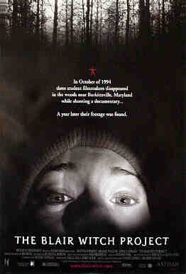 The Blair Witch Project - The poster of the movie The Blair Witch Project.