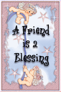 Friendship is a blessing of god. - blessed by god .......