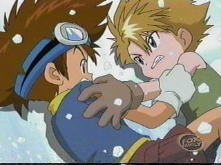 Matt and Tai Fight - Matt and Tai rolling around in the snow and fighting, oh no! This is from the episode 'Sub Zero Ice Punch!'