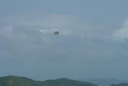 Me. parasailing - hight and fun