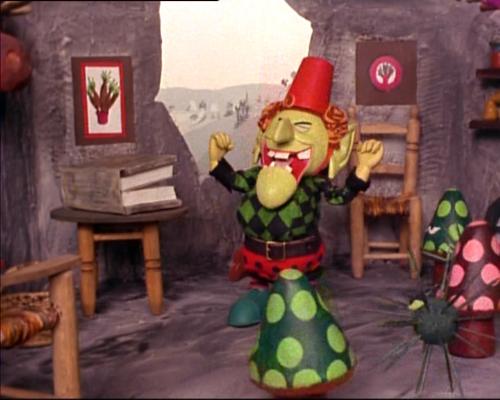 Chorltons Welsh Enemy - The grumpy witch , Fernella, from &#039;Chorlton and the Wheelies&#039;, and, yes, I&#039;m still in Twin Peaks land.