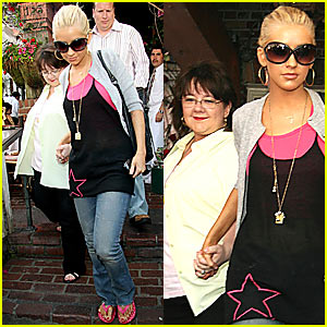 chrissy with mom - christina spent her mother's day going out with her mom, shelly