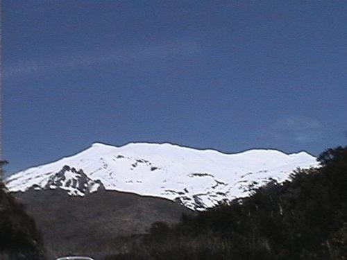 Mt Ruapehu - Photo of Mt Ruapehu's summit, Summer of 2004