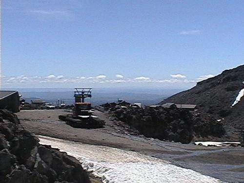 Mt Ruapehu  - Skiing area at Mt Ruapehu