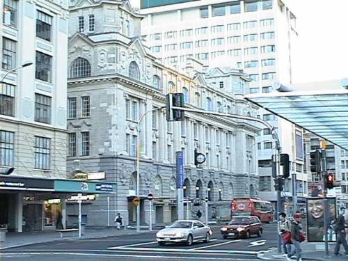 Auckland - In the middle of Auckland City, New Zealand