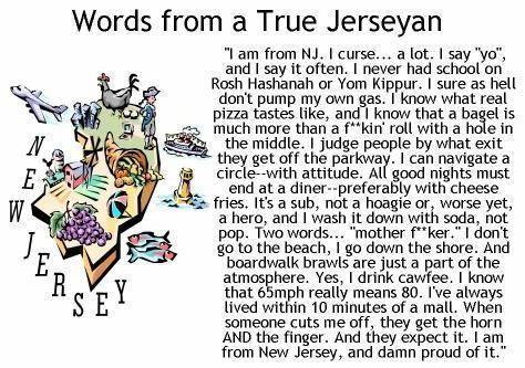 New Jersey - What it means to be from New Jersey.