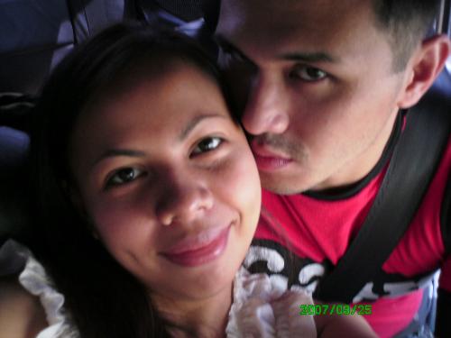 Me, myself and Trey  - I like this picture... not bcuz my nose is big here. Its all about him. Missed trey ah-lot. :(