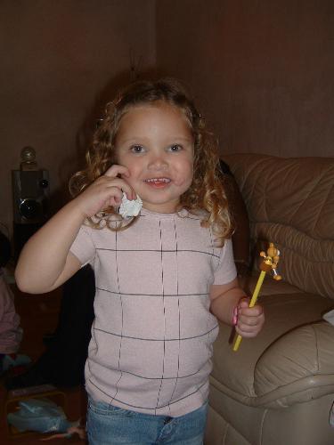 my little girl - This is my brave little girl, she has been through alot in the past year, was savaged by a dog and had to endure 3 operations to correct what the beast did to her face, you would not think so now though would you? My happy delightful brave little girl is my inspiration. Anyone who has a child with any kind of dissability or facial scar will realise how cruel the world can be adn how hard it is to take the cruel comments from people but I can tell you now, only those lucky enough will get to recieve the love, pride and respect from such a brave child.