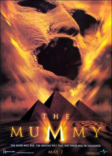 The mummy - The poster of the movie The mummy.