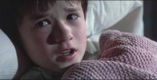 The sixth sense - A scene from the movie The sixth sense.