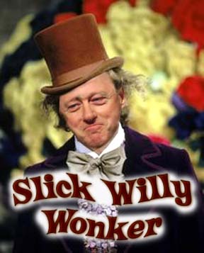 Slick Willy - Bill Clinton promised the country a lot of sweet things, but he had his share of sweet things in the shadows too!