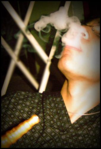 Hookah (or) Sheesha - Smoking Hookah (or) Sheesha