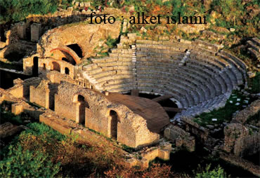 Apolonia photo - This is a photo of Butrinti a place in Saranda in Albania country.