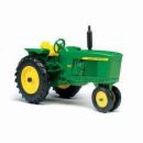 Tractor - image of a tractor...multi-use vehicle used for plowing fields, moving heavy loads, mowing fields, plowing snow and many other things. One of these chores will give a hint to the answer to the logic question.