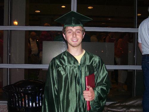 My first born - Andrew at his high school graduation