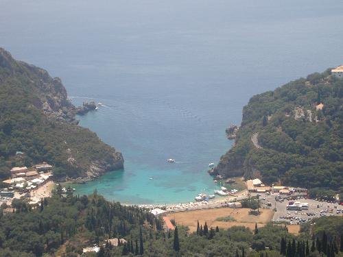 View from loo in Corfu - Can anyone better this view from a loo in Corfu? This was taken when I went for a wee - no need for frosted glass or curtains!!