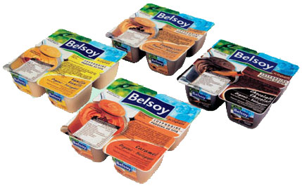 belsoy puddings - belsoy has 4 flavors of dessert pudding