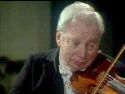 Isaac Stern, Violinist - image of Isaac Stern, famous 20th century violinist. Played the music in the soundtrack of the movie Fiddler of the Roof. Mainly known as a classical musician.