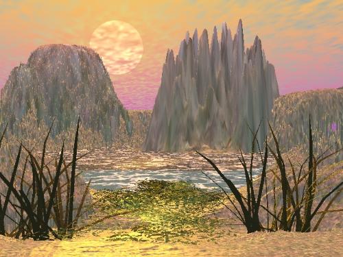 One of my Bryce Designs - Not a photo..created completely in Daz3D's Bryce 6