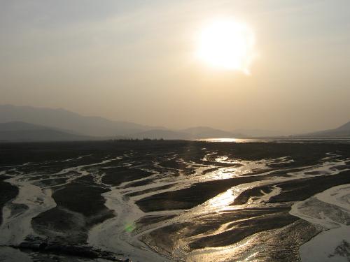Sunset  - This place is a victim of a volcano eruption in 1991.
