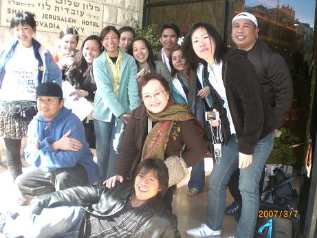 Tour in Israel - The whole tour wasn't only fun, it meant a lot to set foot on places Jesus went to, too. It was really spiritually satisfying.