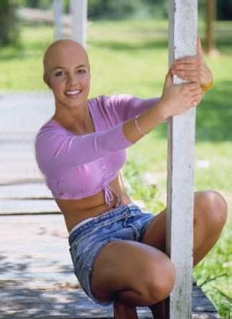 britney spears - Britney spears bald