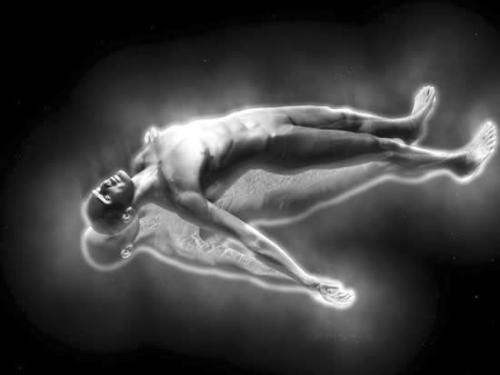 Paranormal - The paranormal, floating man.