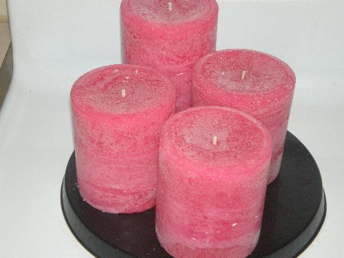 Pillars I made - Here are some Candles I made. Love em