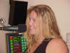 radio diva on the air - Helen broadcasting live on Hot 97 KBCQ Roswell NM