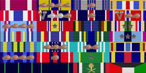 Military Awards - The decorations I've earned in performance of my assigned duties to defend the United Stated against all enemies foreign and domestic....