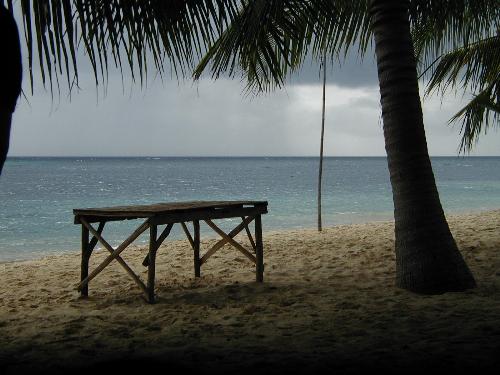Beach at Alcoy, Cebu - A serene view of the beach in Alcoy, Cebu. This is located in the southern part of the Cebu province. It has a very nice, clean, white sand and sea water. A very intoxicating experience not to be missed.